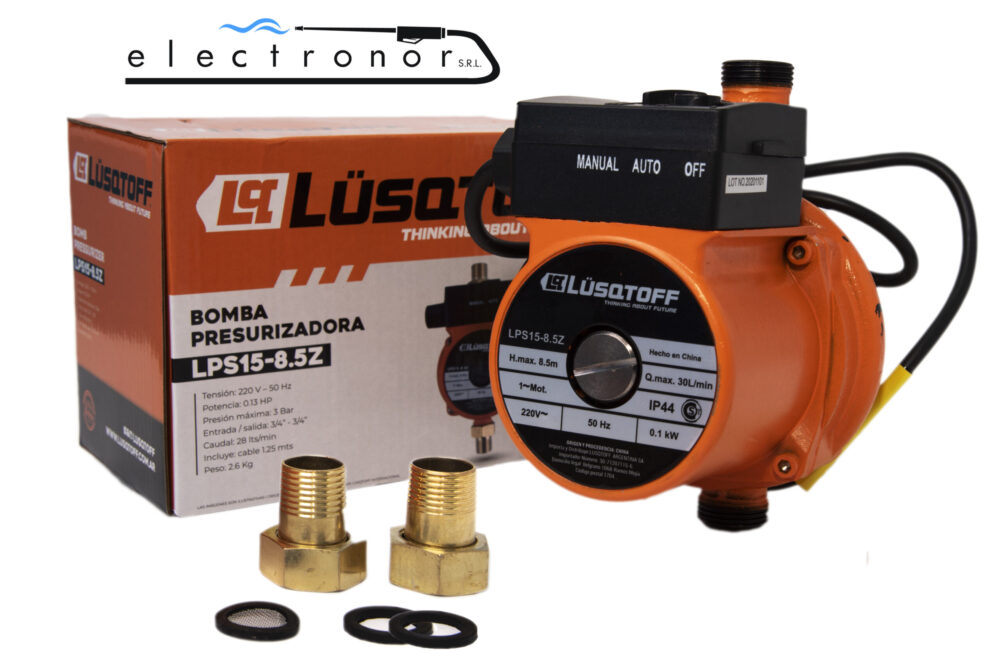 Bomba Presurizadora Lusqtoff 2 Baños LPS 15-8.5Z