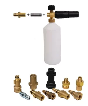 FOAM LANCE PICO LANZA ESPUMA PROFESIONAL MAS ACOPLE ADAPTADO PARA HIDROLAVADORAS