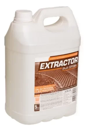 Lava Limpia Liquido Tapizado Alfombra Pisos Baja Espuma Extractor 5l