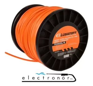 Tanza Cuadrada 3mm 1kg Lusqtoff Para Desmalezadora Motoguadaña Varias Marcas