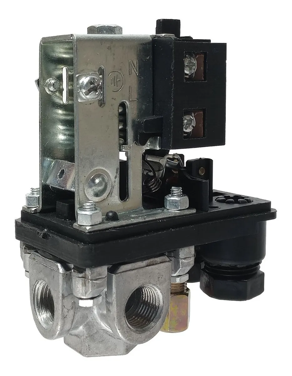 Presostato Automatico para Compresor Gamma Varias Marcas 3 Vias Monofásico - Imagen 4