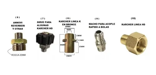 Manguera Destapa Cañeria para Hidrolavadora Varias Marcas X 15 Mt - Imagen 4