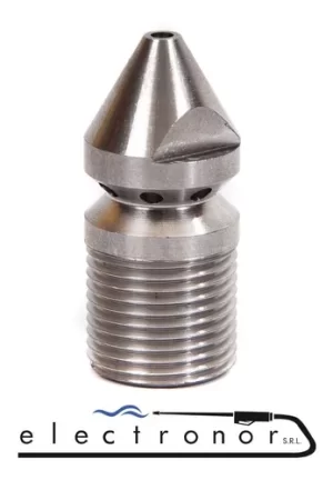 Pico Destapa Cañeria Inox para Hidrolavadora 9 Aujero Italiano Pa
