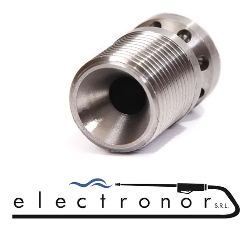 Pico Destapa Cañeria Inox para Hidrolavadora 9 Aujero Italiano Pa - Imagen 4