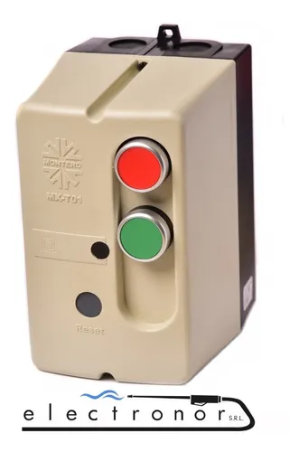 Llave De Encendido 7,5 Hp Hidrolavadora Con Relevo Térmico Y Contactora