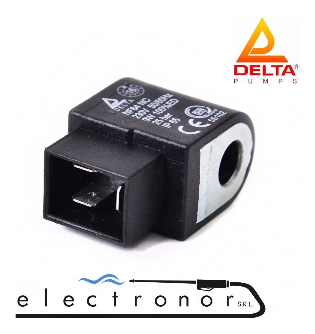 Electroválvula Delta 220v Italia Para Caldera de Hidrolavadora - Imagen 4