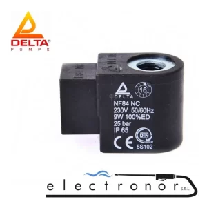 Electroválvula Delta 220v Italia Para Caldera de Hidrolavadora