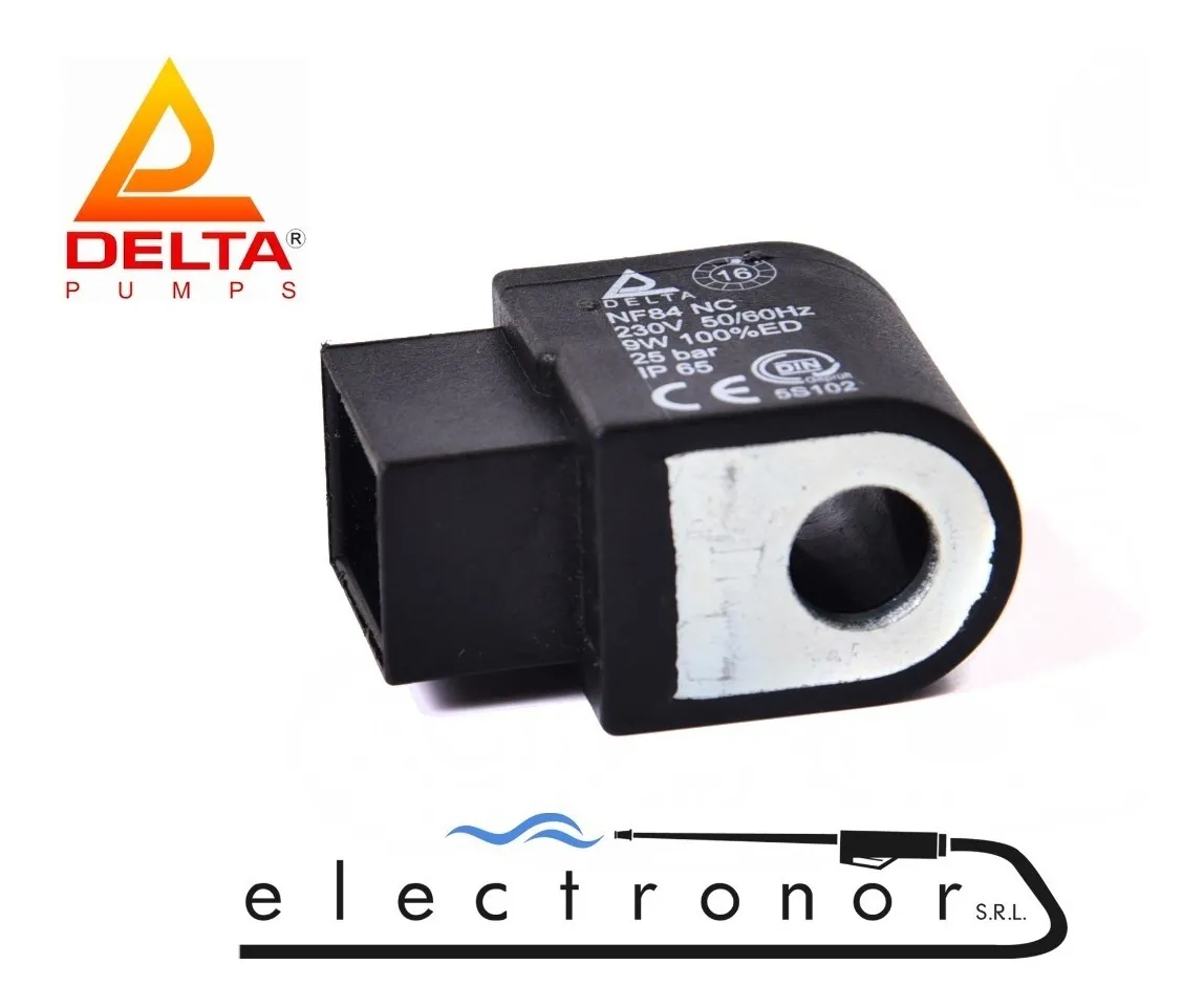 Electroválvula Delta 220v Italia Para Caldera de Hidrolavadora - Imagen 3