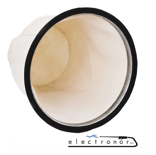 Filtro con Aro y Burlete Goma Para Aspiradora Vc3 Turbion 4000 Trifasica - Imagen 2