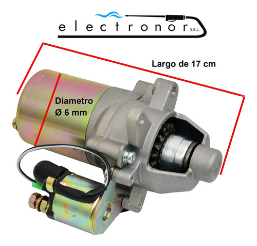 Motor Arranque Burro Grupo Generador 2500 /3500 W - Imagen 2