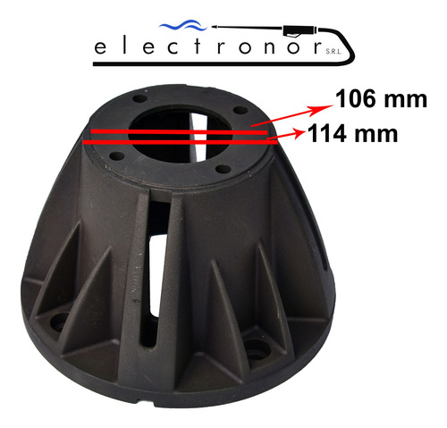 Manchon Y Campana 38-24mm Acople Motor Y Bomba Hidro 10hp - Imagen 4
