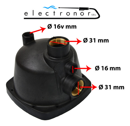 Tapa Caracol Y Tapa Corta 2o Bomba Inte Lusqtoff Lqsmarter - Imagen 3