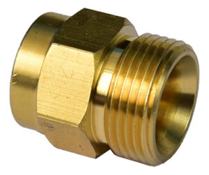Adaptador Buje Hidrolavadoras M22 T14 Macho X 1/4 Bsp Hembra