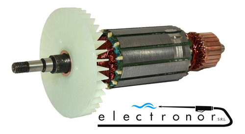 Inducido Rotor Original Amoladora Angular Lusqtoff Aml850-9 - Imagen 2