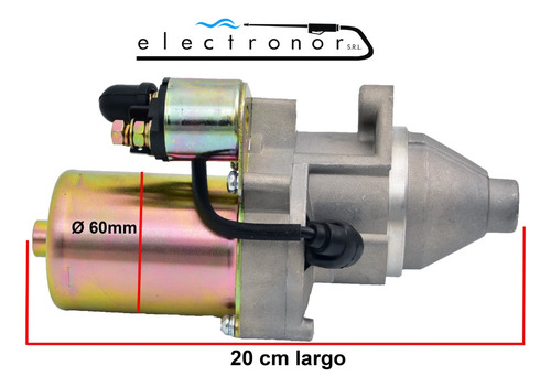 Motor Arranque Burro Grupo Generador 6500 /7500 W 13 15 Hp - Imagen 2