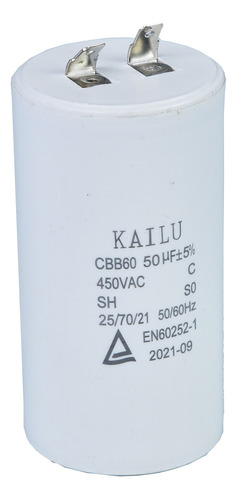 Capacitor Arranque 50uf 450v Hidrolavadora Lusqtoff Hl 130-9