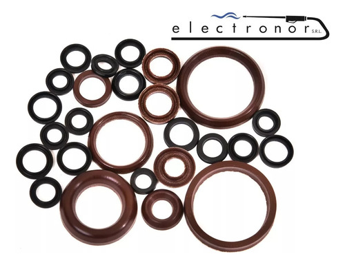 Kit Retenes Aceite Hidrolavadora Lusqtoff Hl 150 100-8 100-9 - Imagen 2