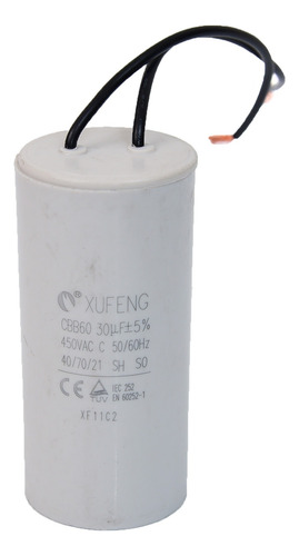 Capacitor De Arranque 30 Mf Uf 450v Compresor Lusqtoff 2550