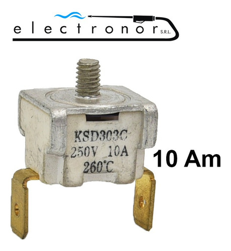 Termostato 10 16 Amp Caloventor Calefactor Gamma G3210 G3212 - Imagen 2