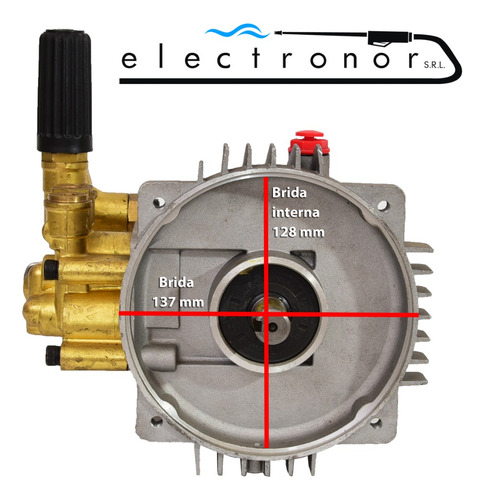 Cabezal Bomba Completa Hidrolavadora Lusqtoff Hl1500 Orig - Imagen 2