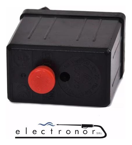 Kit Automatico Presostato 1 Via + Base Compresor Aire Grifo - Imagen 4