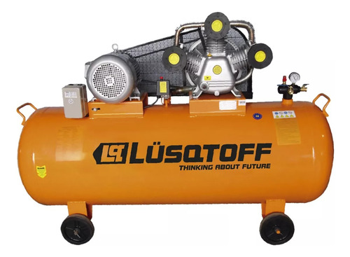 Polea Motor Para Compresor Lusqtoff Lc30100 30200 Original - Imagen 4