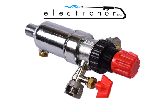 Regulador Presion Completo Compresor Lusqtoff Lc30100 V Marc - Imagen 4