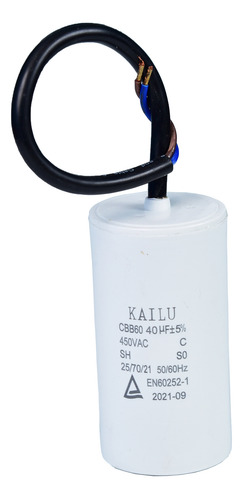 Capacitor Arranque 40uf 450v Hidrolavadora Lusqtoff Hl 110-9