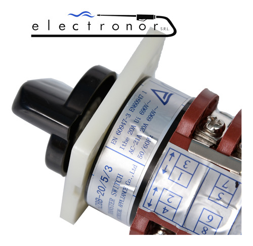 Interruptor Variador Voltaje Soldadora Gamma Mig 170 G2032 - Imagen 4