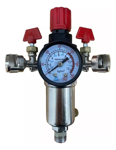 Regulador Presion Completo Compresor Lusqtoff Lc30100 V Marc