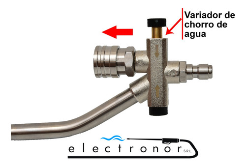 Lanza Doble Para Hidrolavadora + Foam Lance 2 En 1 - Imagen 4