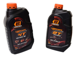 Combo Aceite 2 Y 4 Tiempos X 1 Litro Lusqtoff Motores