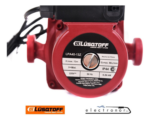 Valvula Automatico Bomba Corte Presurizadora De Agua Lusqtof - Imagen 4