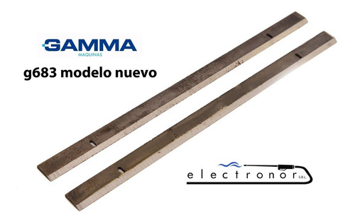 Juego Cuchilla Cepilladora Gamma G683 Modelo Nuevo Origina - Imagen 2