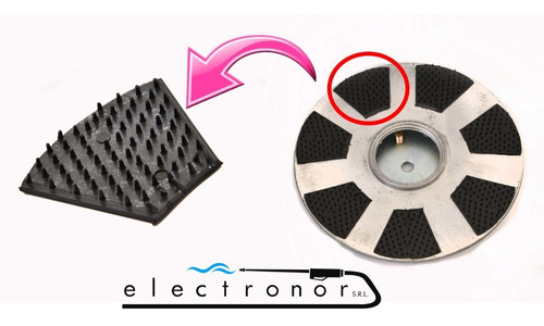 Goma Disco De Arrastre Lustradora 270 Lusty-turbion-electro - Imagen 4
