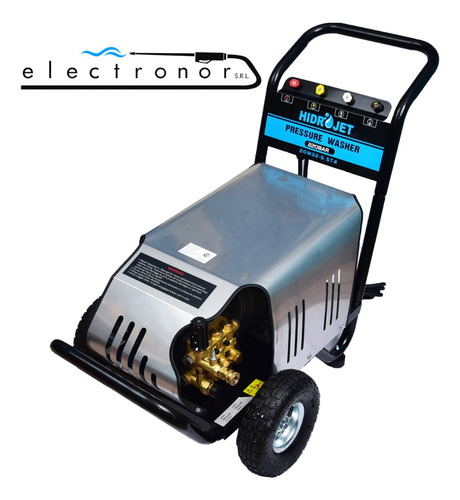 Hidrolavadora Trifasica Inox 220 Bar 14 Lts/min 7,5 Hp - Imagen 2