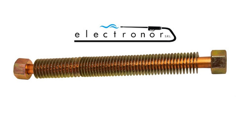 Caño Bronce Cabezal A Cabezal Compresor Lusqtoff Lc30100 - Imagen 2