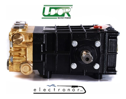 Bomba Hidrolavadora 360bar 21lts Udor Italia Para Motor 20hp - Imagen 4