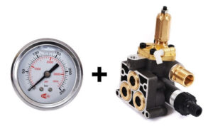 Cabezal Hidrolavadora Annovi Blue Clean 610 Con Manometro