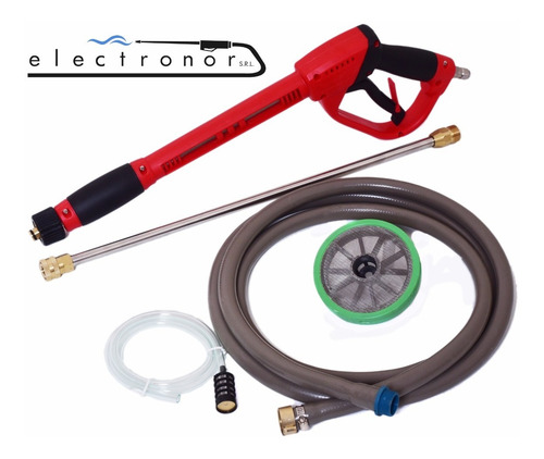 Hidrolavadora Trifasica Inox 220 Bar 14 Lts/min 7,5 Hp - Imagen 6