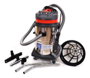 Aspiradora Polvo Liquido Monofásica 2 Motores 60l Industrial