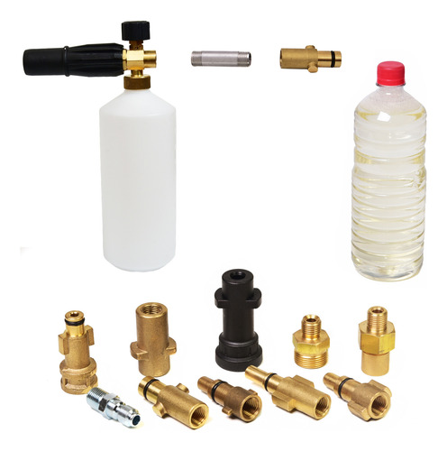 Foam Lance Profesional Hidrolavadora + Acople + Espuma Activ