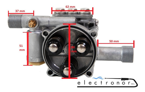 Cabezal Completo Hidrolavadora Gamma 130 150 Y Stanley Sw21 - Imagen 4
