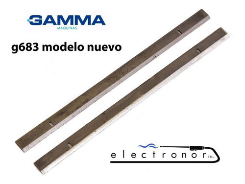 Juego Cuchilla Cepilladora Gamma G683 Modelo Nuevo Origina - Imagen 4