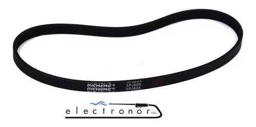 Correa Mayor Motor Cepilladora Y Garlopa Gamma G684 5pj605 - Imagen 2