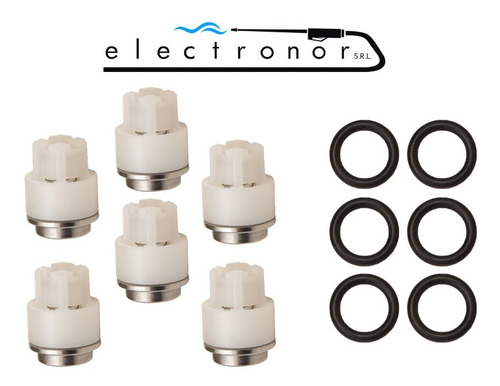 Kit Valvulas Original Lusqtoff Lt 590 Barovo 130 Annovi 610 - Imagen 2