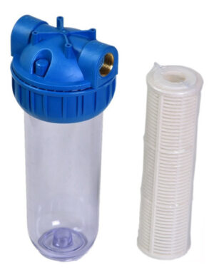 Filtro De Agua Hidrolavadora 10pulgadas Cartucho Lavable 3/4