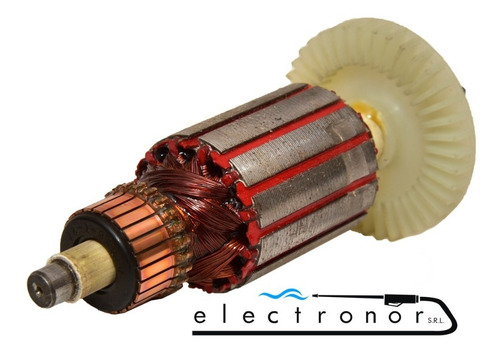 Rotor Inducido Original Taladro Percutor Gamma G1904ar G1903 - Imagen 2