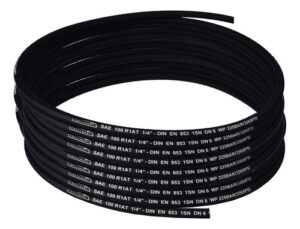 Rollo De Manguera Hidrolavadora R1 1/4 X 50 Mts Reforzada