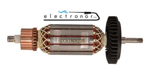 Inducido Rotor Original Amoladora Gamma Umi Hu 002 - Imagen 4